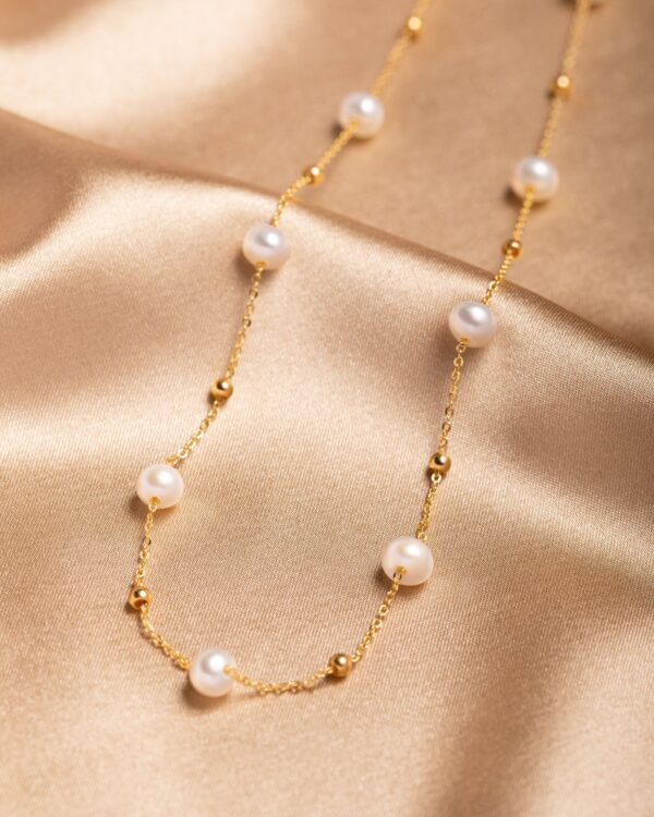 Starry Night Freshwater Pearl Necklace